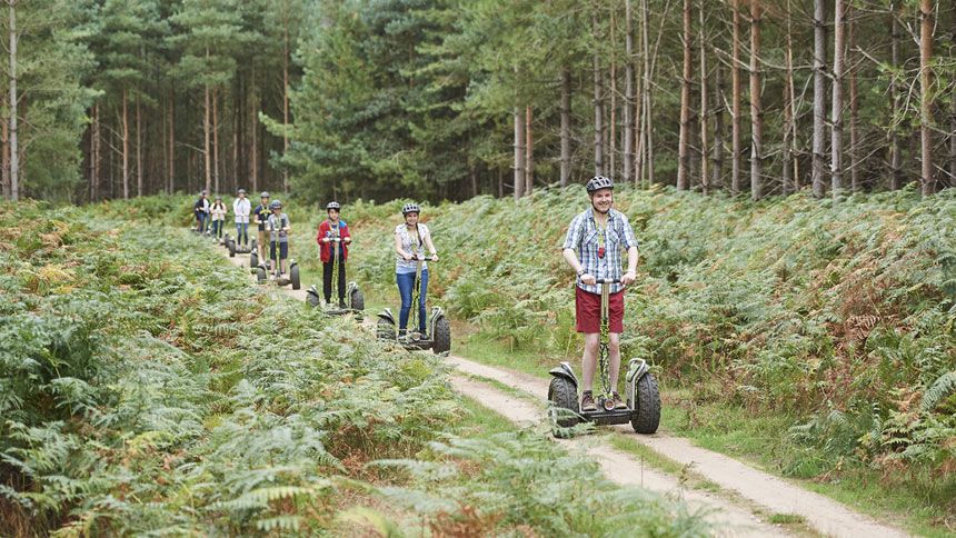 Go Ape Adventure - 15% Volunteer & Charity Workers discount on Forest Segways & Axe Throwing