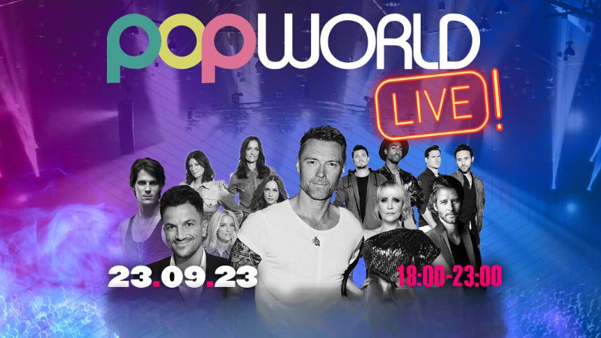 Popworld at M&S Arena Liverpool - Standing tickets are £30 for Volunteer & Charity Workers