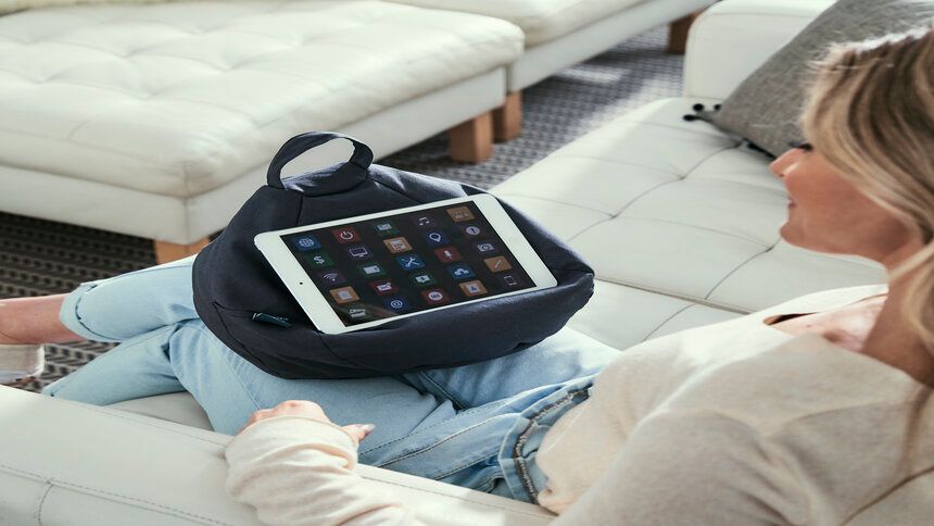 Tablet and iPad Bean Bag Cushion Stands - 20% Volunteer & Charity Workers discount